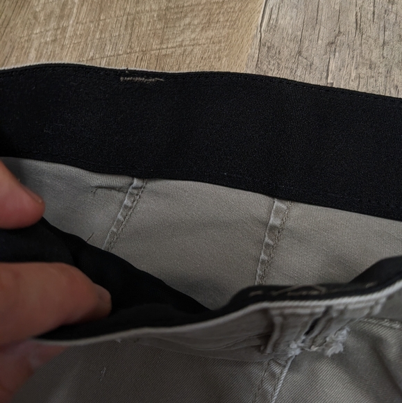 Democracy Ab Technology Greige Skinny Jeans Side Pockets Size 6 - Picture 7 of 13